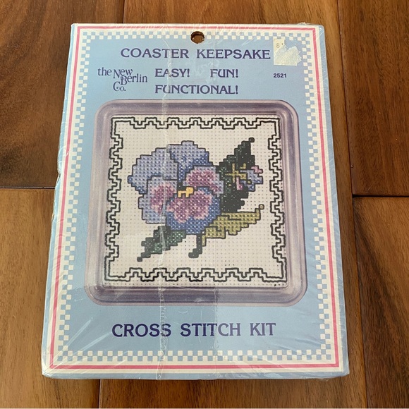 The New Berlin Co Coaster keepsake cross stitch kit - Picture 1 of 4